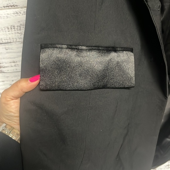 Black tux blazer - Picture 3 of 5